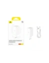 Ładowarka sieciowa Baseus GaN6 Pro 2xUSB-C, 2xUSB-A 100W (biała)
