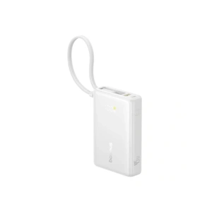Powerbank Baseus PicoGo Digital Display 10000mAh 45W (biały) Powerbank Baseus PicoGo Digital Display 10000mAh 45W (biały)