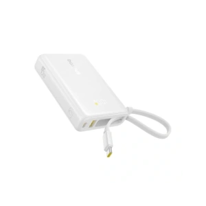 Powerbank Baseus PicoGo Digital Display 10000mAh 45W (biały) Powerbank Baseus PicoGo Digital Display 10000mAh 45W (biały)