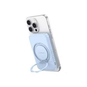 Powerbank Baseus ze stojakiem PicoGo Qi2 5000mAh 20W (niebieski) Powerbank Baseus ze stojakiem PicoGo Qi2 5000mAh 20W (niebieski)