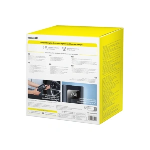 Pompka Baseus PrimeTrip VA1 2w1 z latarką czarna