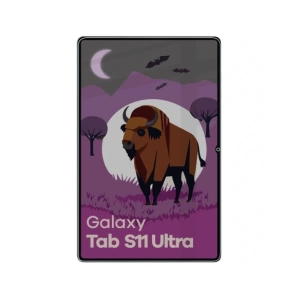 Prywatyzujące szkło hybrydowe Bizon Glass Tab Mule Shadow do Samsung Galaxy Tab S11 Ultra matowe