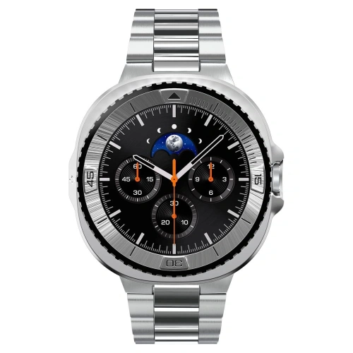 Nakładka Spigen Bezel Tune Pro Pilot do Samsung Galaxy Watch 8 Classic 46mm Silver