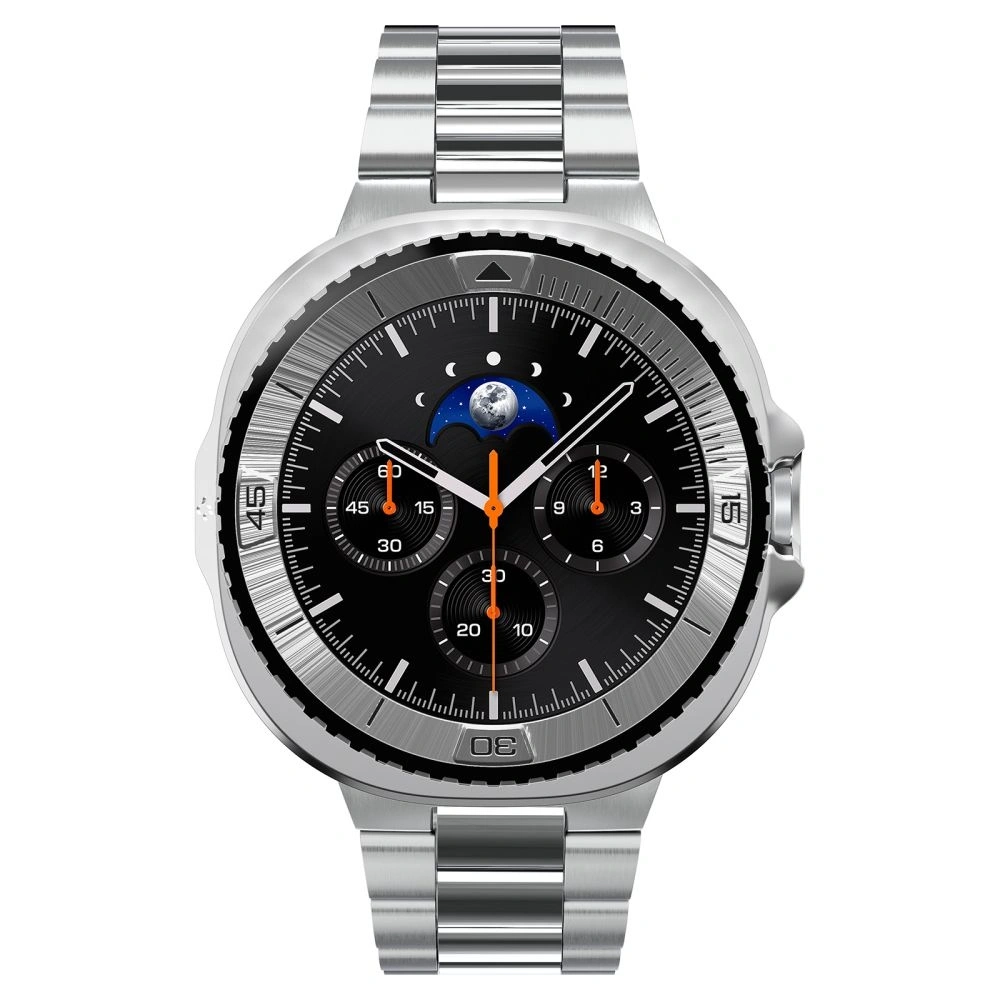 Nakładka Spigen Bezel Tune Pro Pilot do Samsung Galaxy Watch 8 Classic 46mm Silver