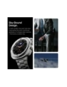 Nakładka Spigen Bezel Tune Pro Pilot do Samsung Galaxy Watch 8 Classic 46mm Silver