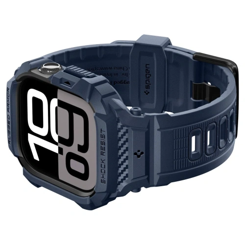 Pasek Spigen Rugged Armor Pro V2 do Apple Watch 10 / 11 42mm Navy Blue