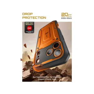 Etui Supcase Unicorn Beetle Pro do Apple iPhone 17 Pro Max Coral