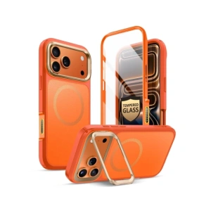 Etui Supcase IBLSN Ares Flip Mag MagSafe do Apple iPhone 17 Pro Max Coral
