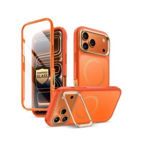 Etui Supcase IBLSN Ares Flip Mag MagSafe do Apple iPhone 17 Pro Max Coral
