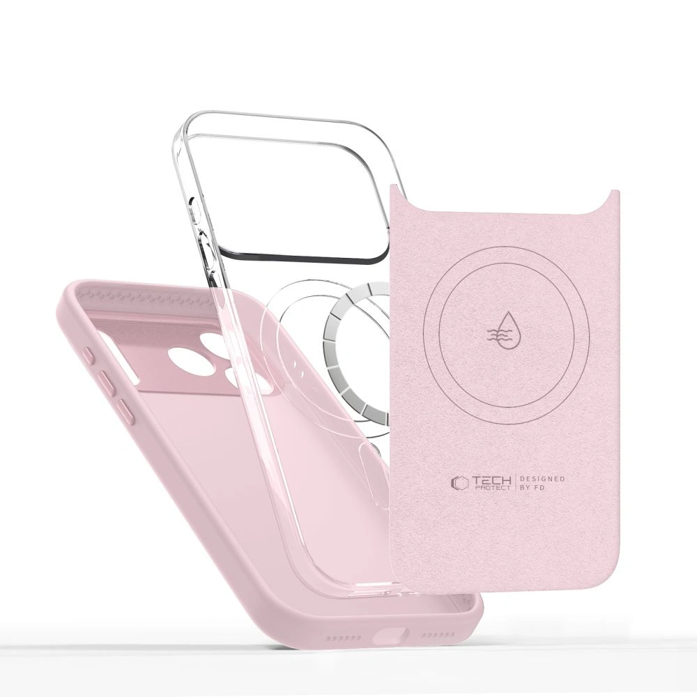 Etui Tech-Protect Uniq MagSafe do Apple iPhone 17 Pro Pink