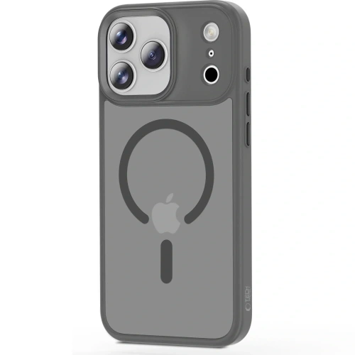 Etui Tech-Protect Magmat MagSafe do Apple iPhone 17 Pro Matte Crayon Grey