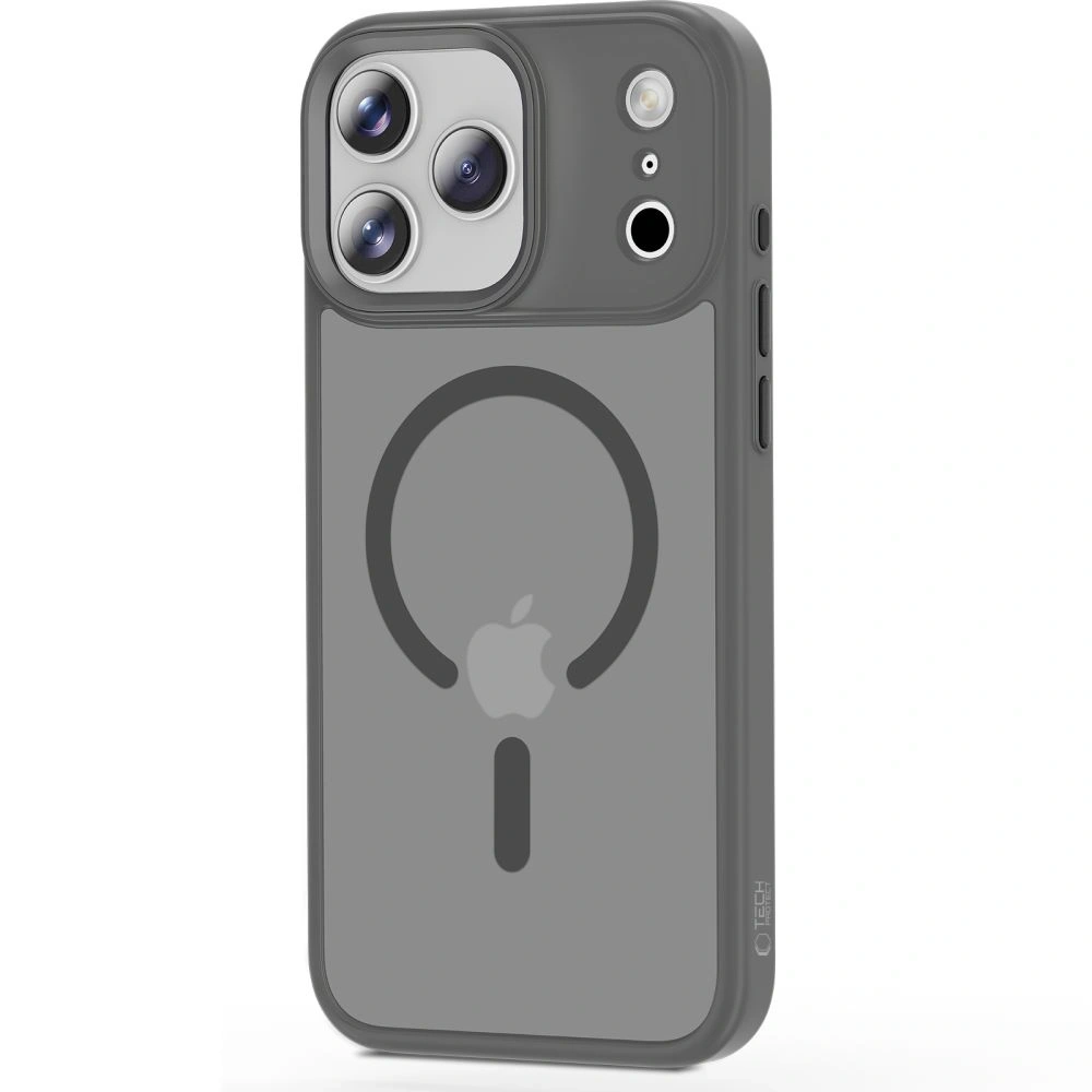 Etui Tech-Protect Magmat MagSafe do Apple iPhone 17 Pro Matte Crayon Grey