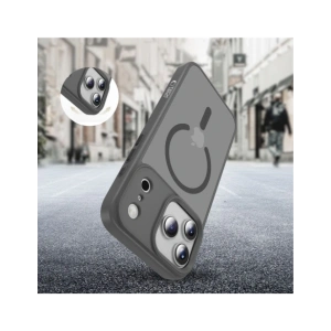 Etui Tech-Protect Magmat MagSafe do Apple iPhone 17 Pro Matte Crayon Grey