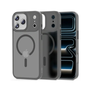 Etui Tech-Protect Magmat MagSafe do Apple iPhone 17 Pro Max Matte Crayon Grey