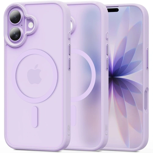 Etui Tech-Protect Magmat MagSafe do Apple iPhone 17 Matte Lavender