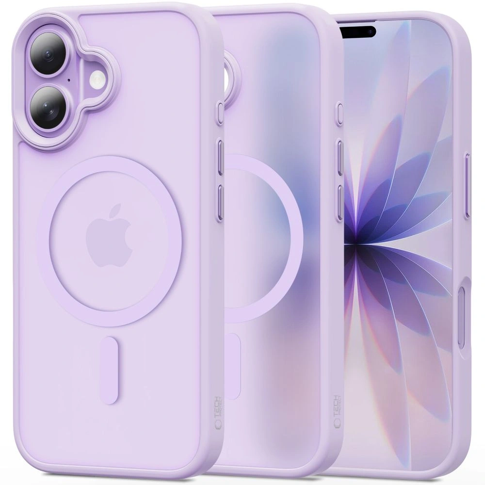 Etui Tech-Protect Magmat MagSafe do Apple iPhone 17 Matte Lavender