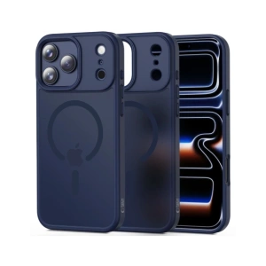 Etui Tech-Protect Magmat MagSafe do Apple iPhone 17 Pro Max Matte Deep Blue