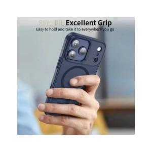 Etui Tech-Protect Magmat MagSafe do Apple iPhone 17 Pro Max Matte Deep Blue