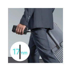 Powerbank Baseus Airpow Lite 10000mAh 15W z kablem Baseus Simple USB-C 30cm czarny