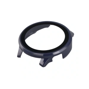 Etui ze szkłem do zegarka Bizon Case+Glass Watch do Garmin Venu 4 41mm ciemnoniebieskie