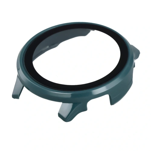 Etui ze szkłem do zegarka Bizon Case+Glass Watch do Garmin Venu 4 41mm zielone