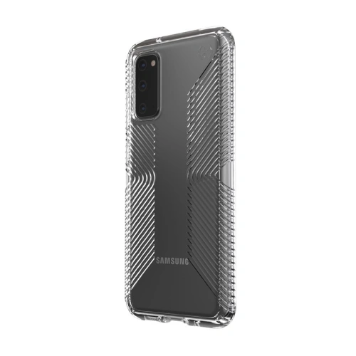 Kup Etui Speck Presidio Perfect-Clear with Grips Samsung Galaxy S20 MICROBAN Clear bevonattal - SPK070CLR - {ean13} - Sklep Home Screen