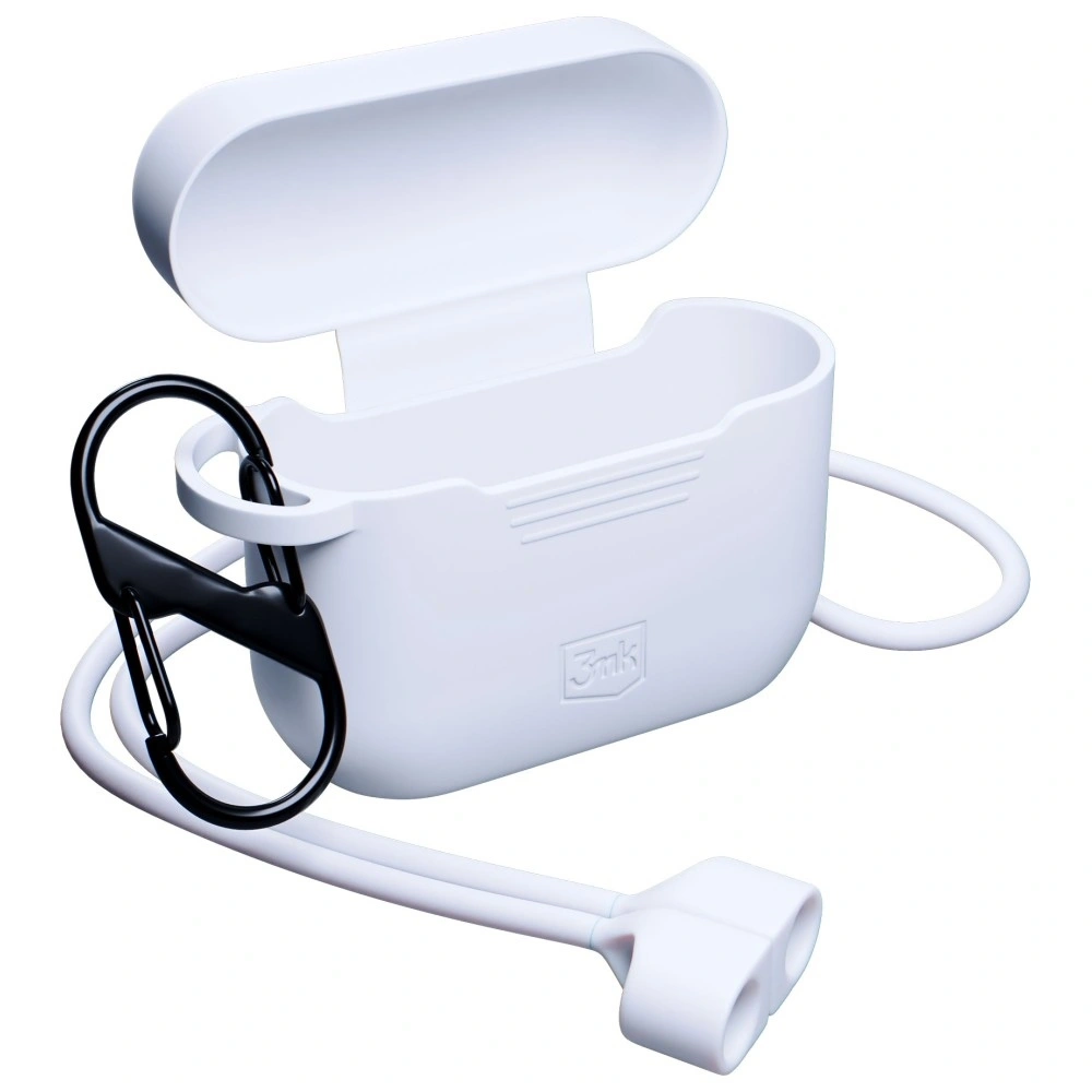 Etui 3MK Silicone AirPods Case do Apple AirPods Pro 3 biały