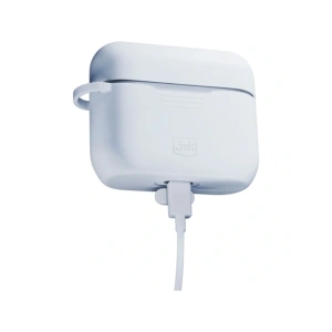 Etui 3MK Silicone AirPods Case do Apple AirPods Pro 3 biały