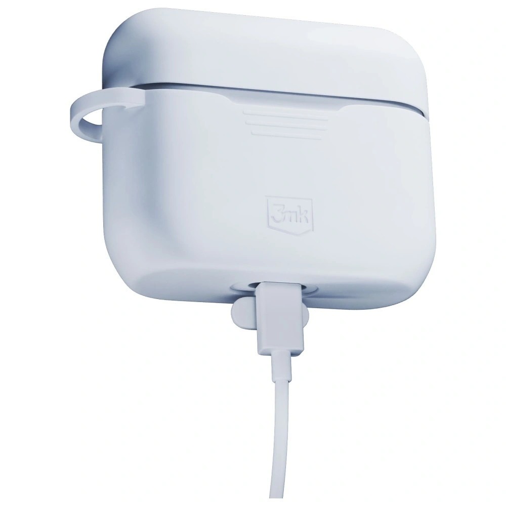 Etui 3MK Silicone AirPods Case do Apple AirPods Pro 3 biały