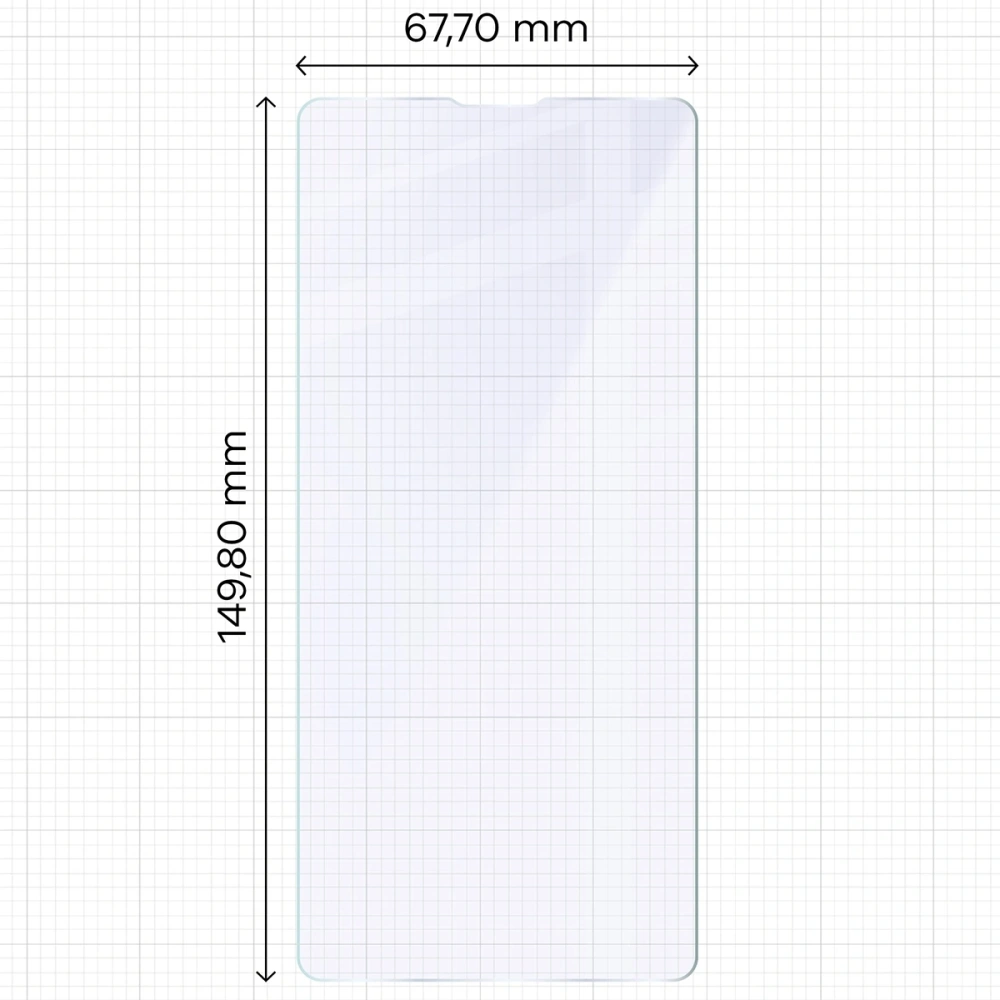 Elastyczne szkło hybrydowe Bizon Glass Mule do Sony Xperia 10 VII