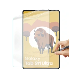 Folia imitująca papier Bizon Film Tab Papirus Duo do Samsung Galaxy Tab S11 Ultra [2 PACK]