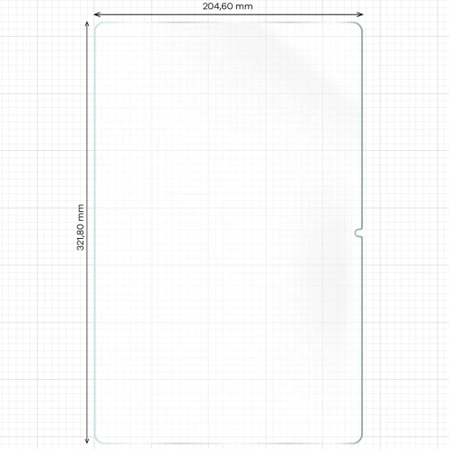 Folia imitująca papier Bizon Film Tab Papirus Duo do Samsung Galaxy Tab S11 Ultra [2 PACK]