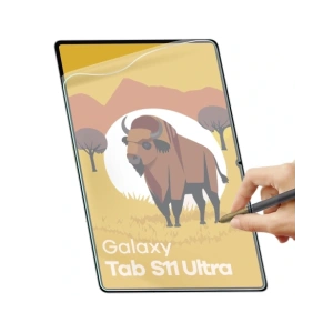 Folia imitująca papier Bizon Film Tab Papirus Duo do Samsung Galaxy Tab S11 Ultra [2 PACK]