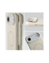 Silikonowe etui z pierścieniem magnetycznym Bizon Soft Case Magnetic do Apple iPhone Air écru