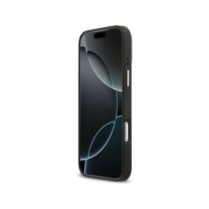 Etui Guess 4G PU Triangle Logo & Stand Camera Magsafe do Apple iPhone 17 Pro Max czarny