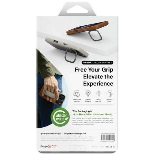 Etui UNIQ Heldro Pro do Apple iPhone 17 Pro Max Magclick Charging czarny