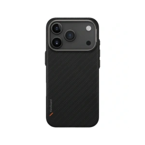 Etui UNIQ Keva EDGE do Apple iPhone 17 Pro Magclick Charging czarny