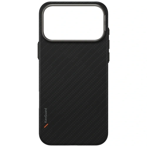 Etui UNIQ Keva EDGE do Apple iPhone 17 Pro Max Magclick Charging czarny