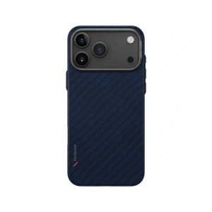 Etui UNIQ Keva EDGE do Apple iPhone 17 Pro Max Magclick Charging niebieski