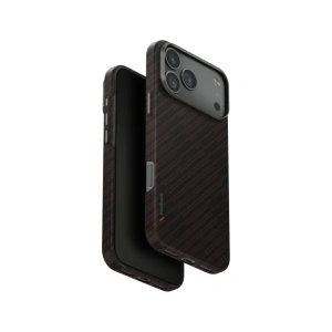 Etui UNIQ Keva EDGE do Apple iPhone 17 Pro Max Magclick Charging pomarańczowy