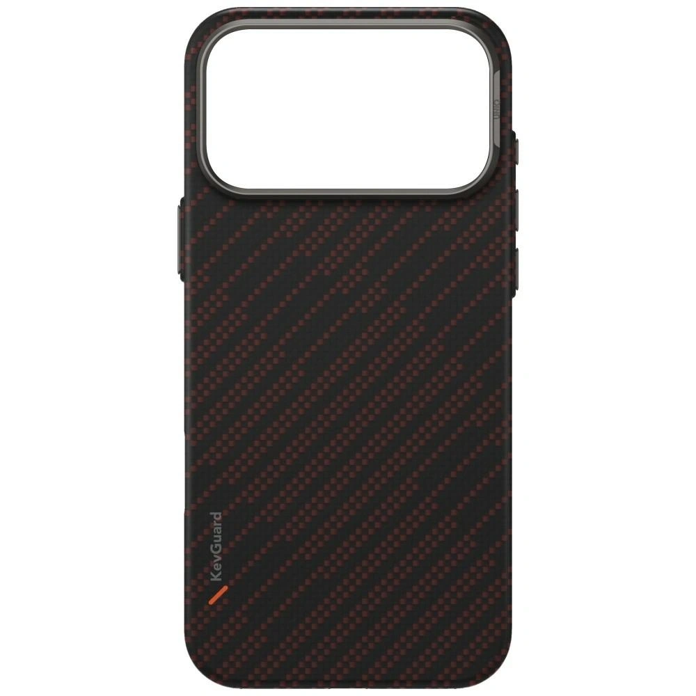 Etui UNIQ Keva EDGE do Apple iPhone 17 Pro Max Magclick Charging pomarańczowy