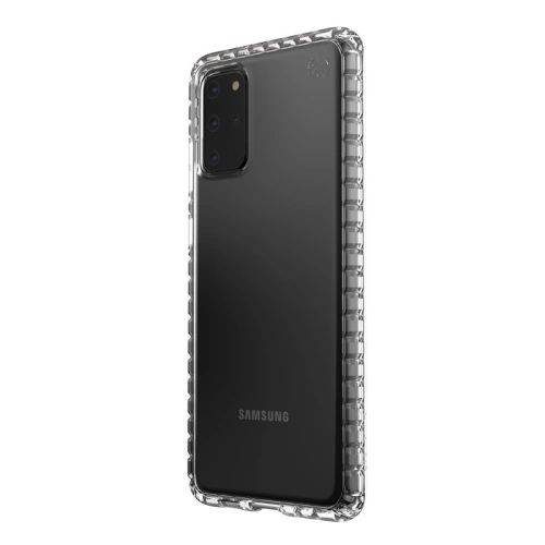 Kup Etui Speck Presidio Perfect-Clear cu Impact Geometry Samsung Galaxy S20+ cu strat MICROBAN Clear - SPK066CLR - {ean13} - Sklep Home Screen