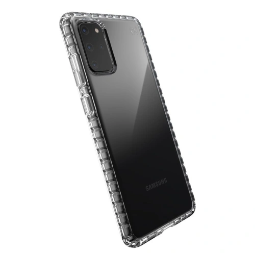 Kup Speck Samsung Tasche Presidio Perfect-Clear mit Impact Geometry Galaxy S20+ mit MICROBAN Clear Beschichtung - SPK066CLR - {ean13} - Sklep Home Screen