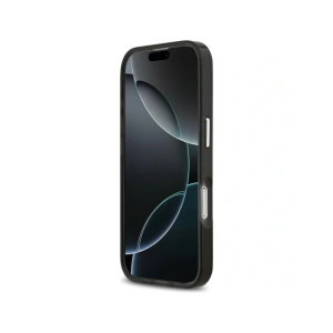 Etui Karl Lagerfeld IML Aquarelle Karl & Choupette & Logo MagSafe do Apple iPhone 17 czarny