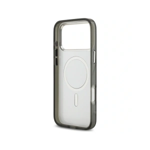 Etui Karl Lagerfeld IML Aquarelle Karl & Choupette & Logo MagSafe do Apple iPhone 17 Pro czarny