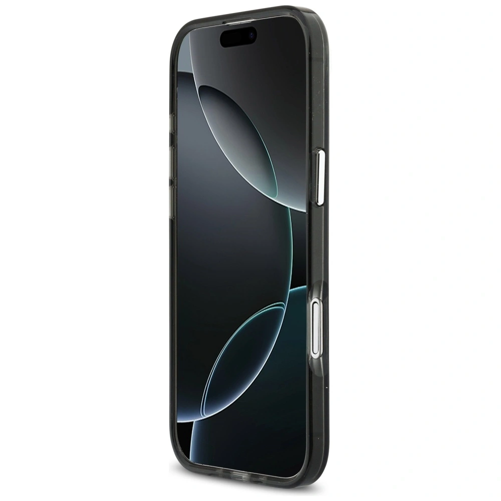 Etui Karl Lagerfeld IML Choupette Head Logo MagSafe do Apple iPhone Air czarny