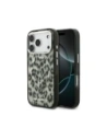 Etui Karl Lagerfeld IML Leopard Pattern MagSafe do Apple iPhone 17 Pro brązowy