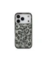 Etui Karl Lagerfeld IML Leopard Pattern MagSafe do Apple iPhone 17 Pro brązowy
