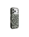 Etui Karl Lagerfeld IML Leopard Pattern MagSafe do Apple iPhone 17 Pro brązowy