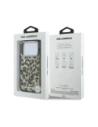 Etui Karl Lagerfeld IML Leopard Pattern MagSafe do Apple iPhone 17 Pro brązowy